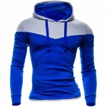 New Hoodies Men 2016 Winter Male Sweatshirt Teenage Casual Cardigan Hoody Jacket Autumn Coat Slim Patchwork Color