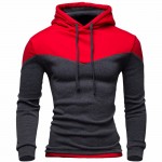 New Hoodies Men 2016 Winter Male Sweatshirt Teenage Casual Cardigan Hoody Jacket Autumn Coat Slim Patchwork Color