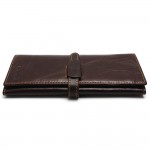 New Luxury Brand 100% Top Genuine Cowhide Leather High Quality Men Long Wallet Coin Purse Vintage Designer Male Carteira Wallets