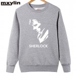 New Men's hoodies sherlock Cotton Spring Clothing Male Autumn Winter printing Hoody Print  Fleece Sweatshirt Hoodies Men 