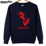 New Men's hoodies sherlock Cotton Spring Clothing Male Autumn Winter printing Hoody Print  Fleece Sweatshirt Hoodies Men 