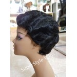 New Short black curly wig Afro African American Wigs for Black Women Star Fashion Synthetic Hair Free shipping