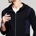 New Spring Mens Fashion Hoodies Brand Clothing Patchwork Zipper Cardigan Man's Clothes Jacket Tracksuit Suits Tops