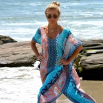 New Style Beach Long Summer Dress 2017 Fashion Loose Robe Formula Women Dress V-neck Print wear Chiffon Sundress Female