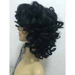 New Stylish Lolita Curly Short Full Synthetic Wig Short Hairstyle Wigs Afro Curly African American Black Wigs