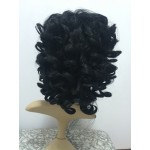 New Stylish Lolita Curly Short Full Synthetic Wig Short Hairstyle Wigs Afro Curly African American Black Wigs