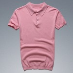 New Summer Men Brand Polo Clothing Solid Famous Camisa Masculina Mens Polo Shirts Pique Business Casual Sportswear Breathable