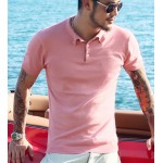 New Summer Men Brand Polo Clothing Solid Famous Camisa Masculina Mens Polo Shirts Pique Business Casual Sportswear Breathable