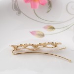 New Wave Shaped Simple Bobby Pin Five Pcs Flowers Pins Hair clips Wedding Decoration Hair Accessories Headwear Barrettes