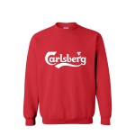 New brand carlsberg LOGO hoodie sweatshirt free shipping fashion cotton round collar menleisure pullover