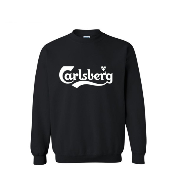 New brand carlsberg LOGO hoodie sweatshirt free shipping fashion cotton round collar menleisure pullover