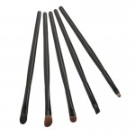 New hot 5Pcs/lot Professional Beauty Brushes Set Makeup Brushes Tools golden black pink Makeup Brushes Kits