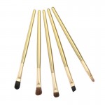 New hot 5Pcs/lot Professional Beauty Brushes Set Makeup Brushes Tools golden black pink Makeup Brushes Kits