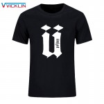 New summer Fashion Men Unkut T Shirt Hip Custom printing Camisa  T-Shirt Mens Short sleeve Tops