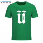 New summer Fashion Men Unkut T Shirt Hip Custom printing Camisa  T-Shirt Mens Short sleeve Tops