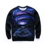 Newest galaxy space printed creative hoodies 3d men's Sweatshirts Autumn novelty 3D psychedelic hoody clothes