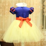 Nicoevaropa 2018 Princess Girls Dresses Costume Children Halloween and Christmas Snow White Cosplay Fancy Dresses Kids Vestido