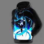 Novelty 3D Printed Hoodies Japan Game Anime Miku Cosplay Hoodiie VOCALOID Hatsune Miku Sweatshirts Free Shipping