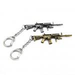 Novelty Counter Strike AK47 Gun Charms Keychain Trinket Llaveros CS GO M16 AWP Rifle Key Chain Ring Men Jewelry Gift Souvenirs