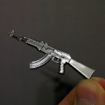 Novelty Items Counter Strike AK47 Guns Keychain Trinket Awp Rifle Sniper Key Chain Key Ring Jewelry Souvenirs Gift Men Llaveros