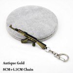 Novelty Items Counter Strike AK47 Guns Keychain Trinket Awp Rifle Sniper Key Chain Key Ring Jewelry Souvenirs Gift Men Llaveros