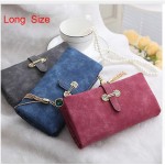 Nubuck Leather Women Wallets Female Fashion Zipper Small Wallet Women Short Coin Purse Holders Retro Wallet and Purses portfolio