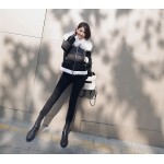 OFTBUY 2016 new winter jacket women basic coats 100% real goat fur collar white duck down jacket short black warm ladies coats