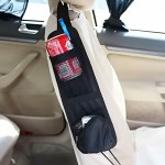 OTOKIT Car Interior Seat Cover Hanging Bag Collector Organizing Bag with Storage Pockets Seat Bag of Chair Side Expand Car Space