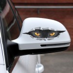 OTOKIT Cool 3D Car Styling Funny Cat Eyes Peeking Sticker Waterproof Peeking Monster Auto Accessories Whole Body Cover for Car