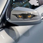 OTOKIT Cool 3D Car Styling Funny Cat Eyes Peeking Sticker Waterproof Peeking Monster Auto Accessories Whole Body Cover for Car