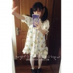 Original design Japanese soft sister [Trojan Bear ] playful retro vintage dress Cute Peter Pan collar Dress