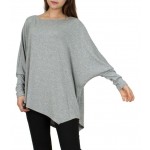 Oversize loose t-shirts for women 2016 autumn tops irregular solid big size long female t-shirt women's clothing ladies shirt