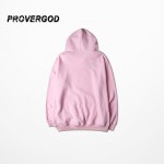 PROVERGOD 2017 Fashion Cartoon Long Sleeve Hoodies Hip Hop Funny Print Pullover Hooded Pink Sweatshirt Unisex Casual Clothes