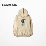 PROVERGOD 2017 Fashion Cartoon Long Sleeve Hoodies Hip Hop Funny Print Pullover Hoody Solid Sweatshirt Warm Clothing S-3XL