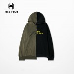 PROVERGOD Pre Sale Original Design Hip Hop Patchwork Long Sleeve Pullover Hoodies Irregular Patchwork Letter Pullover Sweatshirt