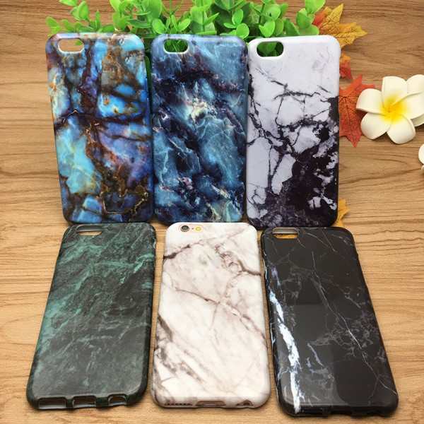 Phone Cases For iPhone 5 5s Soft Case Marble Stone Painted Back Cover Mobile Phone Bags & Case For iPhone 5 5s SE 6 6S 7 7 Plus 