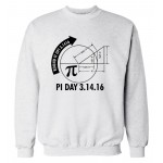 Pi Day 3.1416 men sweatshirt Math Graph hoodies 2016 new autumn winter streetwear tracksuit hooded harajuku  brand clothing