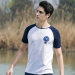 Pioneer Camp 100% cotton mens t-shirt bamboo cotton cape sleeves fitness t-shirt men clothing brand tshirt male 677014