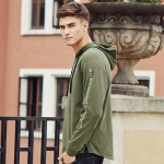 Pioneer Camp 2017 Brand clothing Sweatshirt  Hoodie Hoodies men Army green Hoodie male  Suit Men's Tracksuits  699049