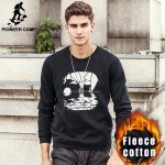 Pioneer Camp 2017 New Autumn winter hoodies men fashion printed 100% cotton Men's Hoodies Fleece sweatshirts male clothes 622094