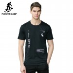 Pioneer Camp 2017 New T-shirt men brand-clothing fashion T shirt male top quality 100% cotton casual Tshirt for men ADT701073