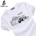 Pioneer Camp 2017 new fashion mens t shirt short sleeve casual active male men fitness tshirt  t-shirt long sleeve in stock 