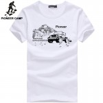 Pioneer Camp 2017 new fashion mens t shirt short sleeve casual active male men fitness tshirt  t-shirt long sleeve in stock 