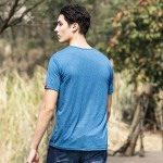 Pioneer Camp 2017 summer men T-shirt elasticity solid short sleeve t shirt mens o-neck fitness clothing soft comfortable 620019