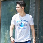 Pioneer Camp Fashion New Navy Wind Soft Thin Men T shirt Summer Style Printed Tee Men Cotton T shirt Fitness For Youth 622079