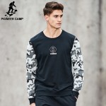 Pioneer Camp New Spring hoodies men brand clothing patchwork Camouflage sweatshirt male top quality fashion tracksuit  AWY701057