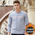 Pioneer Camp New casual autumn winter sweatshirts men brand clothing thicken warm hoodies male top quality with fleece 677212