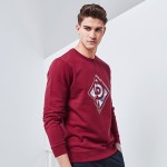 Pioneer Camp New sweatshirts men brand-clothing fashion printed hoodies male top quality casual men tracksuit red blue AWY701018