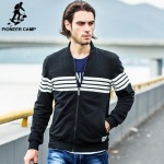 Pioneer Camp brand clothing Spring Autumn High quality Cardigan hoodie men jacket coat male hoodies sweatshirts fashion casual