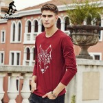 Pioneer Camp brand clothing T shirt men top quality 2017 Spring Autumn Men Long Sleeve Tshirt male Long-Sleeved T-Shirt 